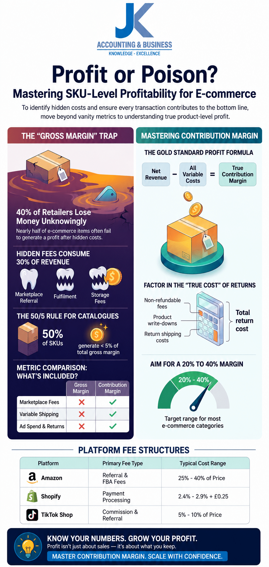 Amazon FBA Profitability Analysis Amazon FBA profitability dashboard showing referral fees fulfillment costs and ecommerce profit analysis